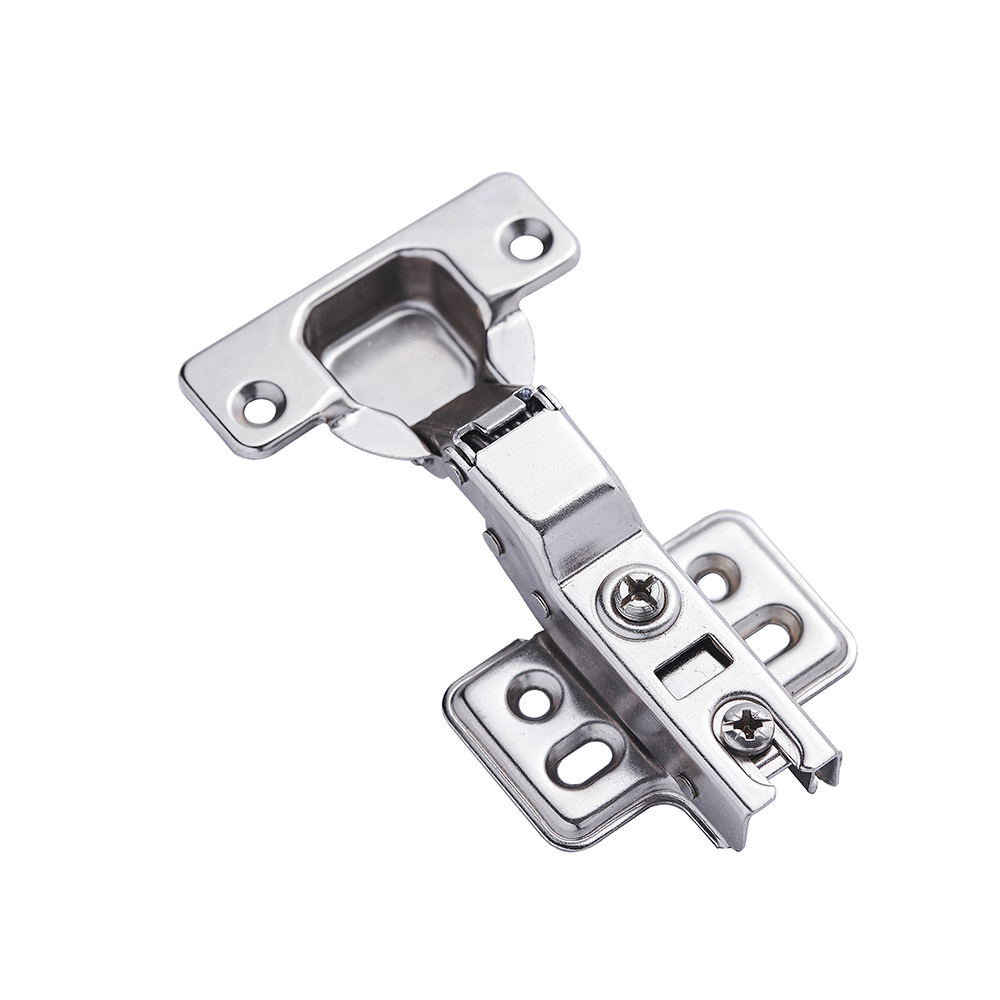 兴盛发 不锈钢橱柜二段力链缓冲液压阻尼衣橱柜门弹簧合页铰链