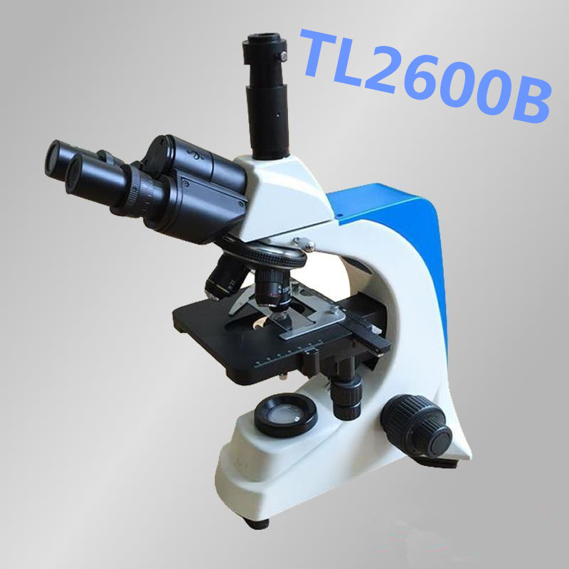 tl2600b三目生物显微镜401000倍四孔转换器消色差物镜