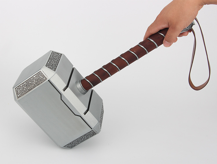 复仇者联盟4 托尔 雷神锤子1:1全金属雷神之锤合金模型44cm