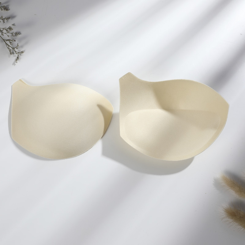 厂家直销海绵胸垫瑜伽服泳装比基尼无缝内衣婚纱上薄下厚罩杯插片