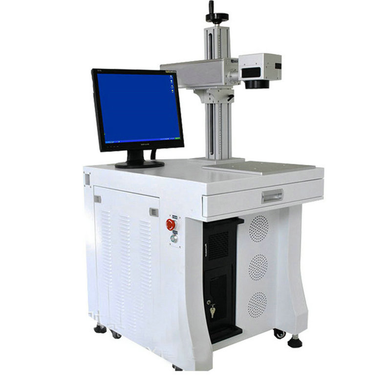 双向激光打标机镭雕机全自动高效打码五金不锈钢刻字机工业设备