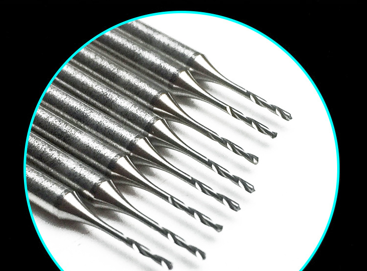 钨钢203钻针锣咀钻眼针钻孔麻花钻头打孔钻小型打洞钻头 打金工具