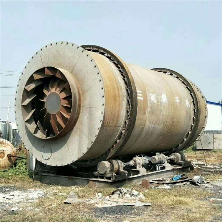 滚筒干燥机热风蒸汽两用烘干机供应 二手滚筒回转烘干机出售