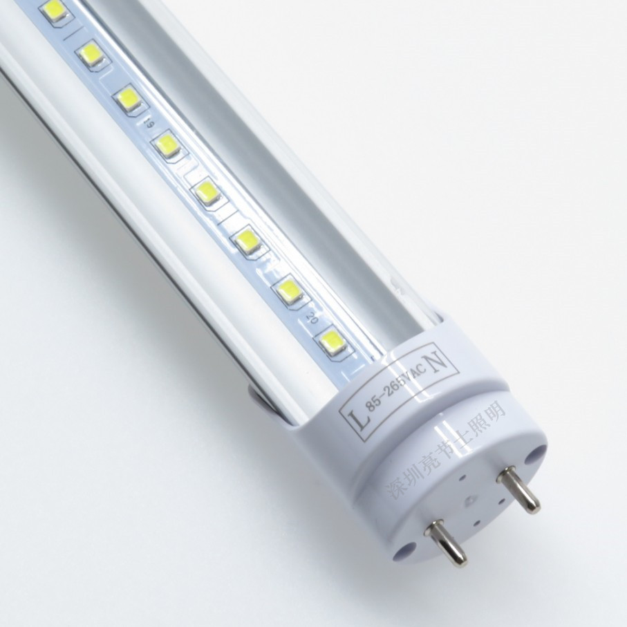 单端进电t8led日光灯灯管工程商用外贸出口无频闪护眼高亮高显色