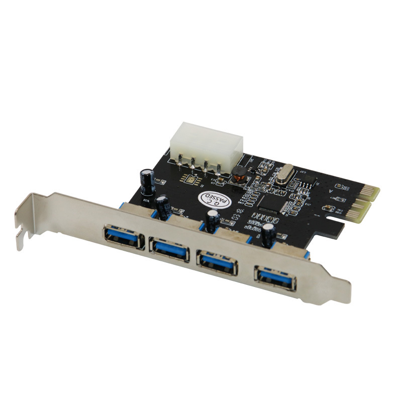 pci-e usb3.0扩展卡4个外置接口电脑台式机pcie转接卡
