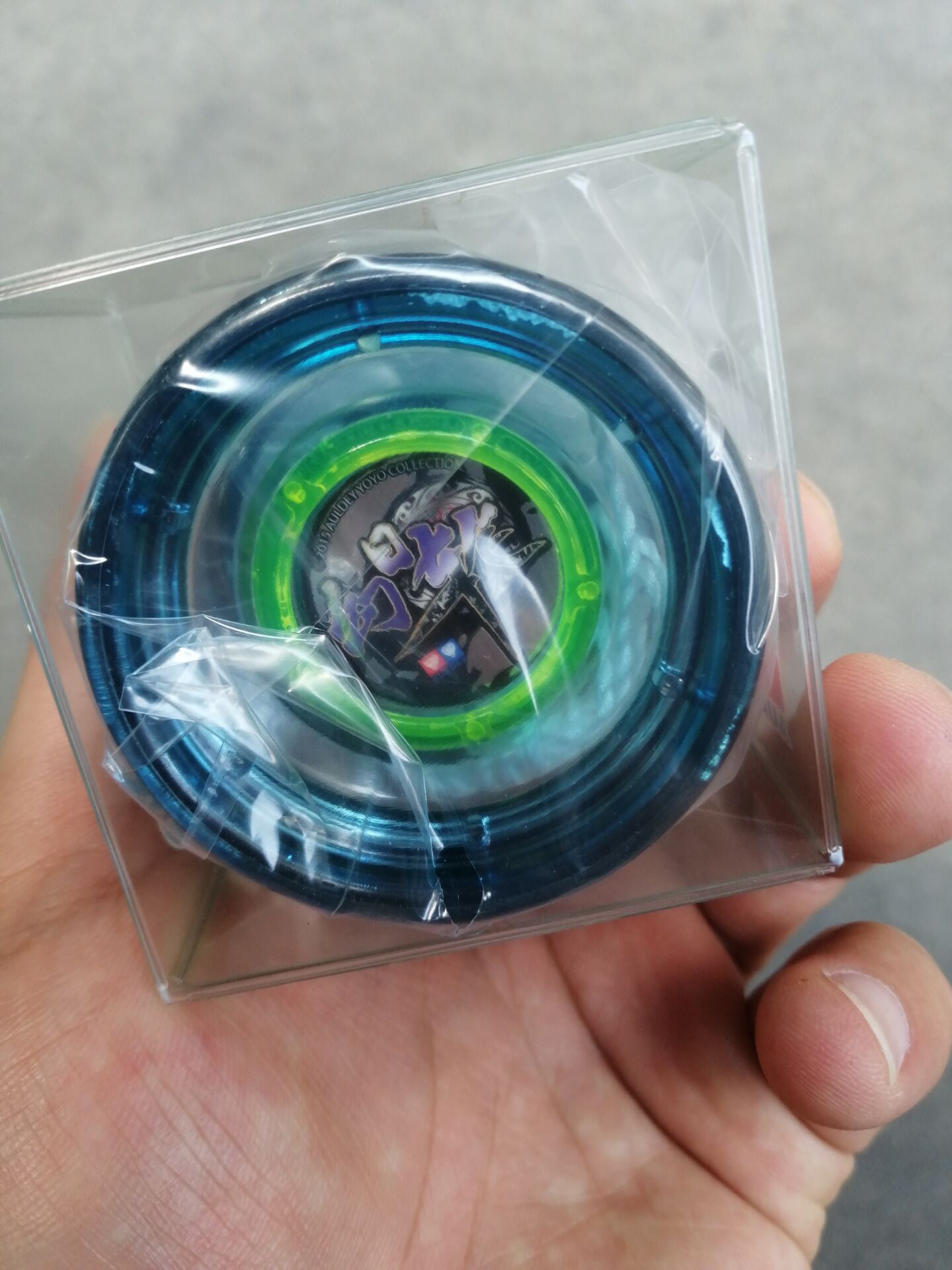 正版奥亚迪原厂特价出双钻火力少年王5悠悠球冰焰s溜溜球676101c