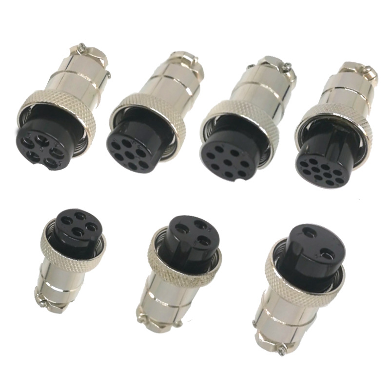 gx20-10芯航空插母头m20-10p航空插母头航空插头航空插头gx20直式