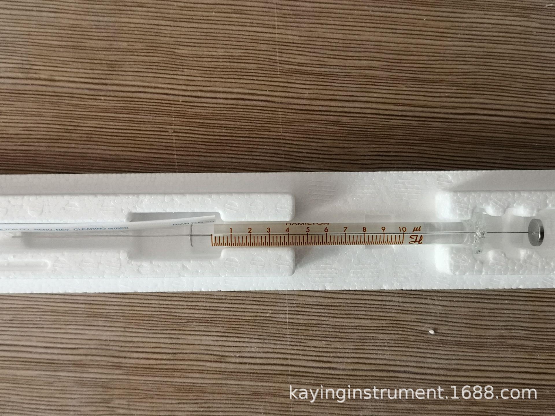 哈密尔顿 汉密尔顿 hamilton 微量 注射器 进样器 10ul 平头 固定