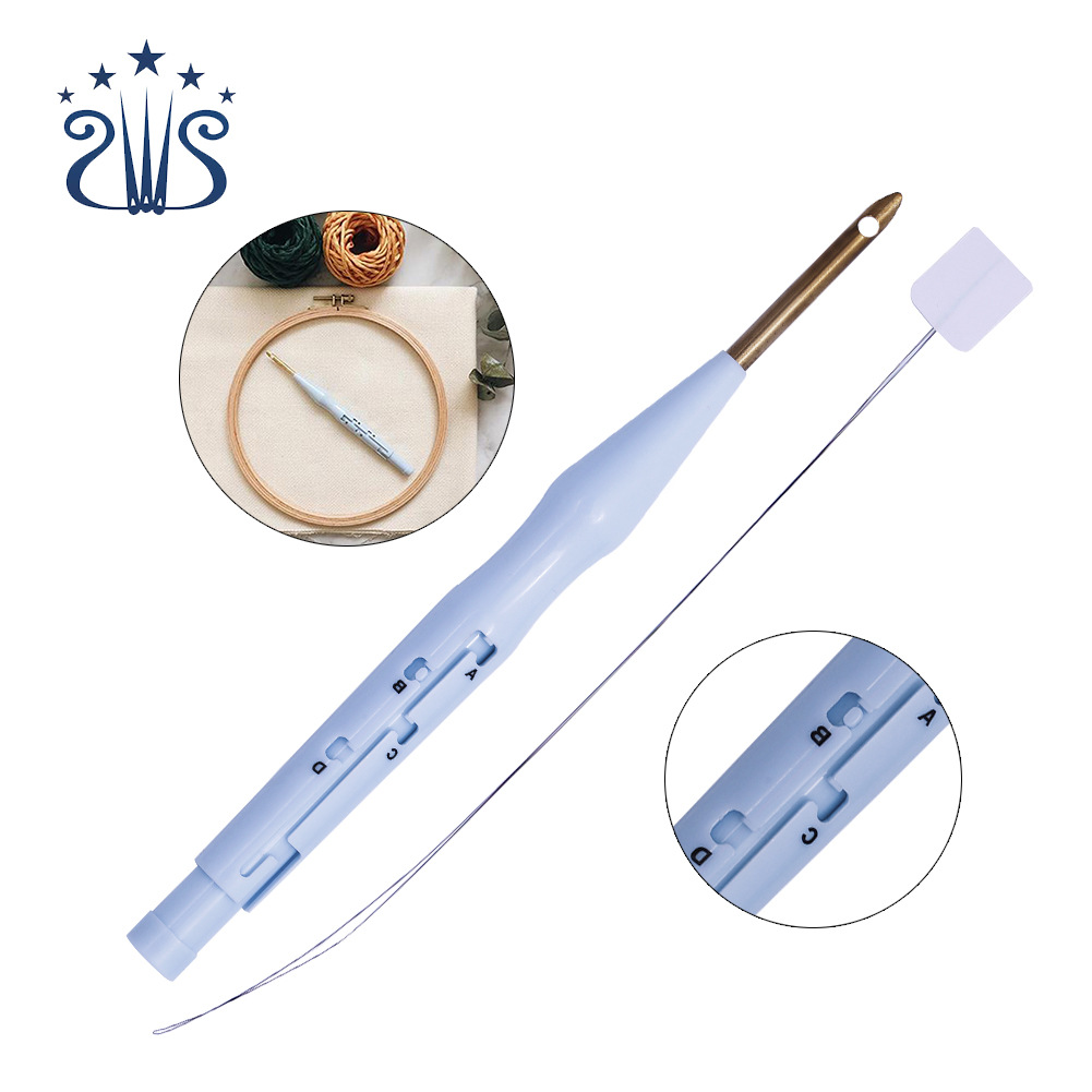 skc俄罗斯戳戳乐绣花针刺绣针毛线针加粗绣花针编织工具