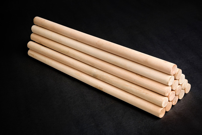 厂家直销实木木条木杆圆木棒批发 拖把棍圆条打孔直径长度可定制