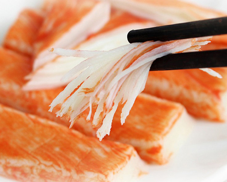 韩国进口韩星蟹肉棒90g 韩式寿司火锅即食蟹棒蟹柳蟹足棒