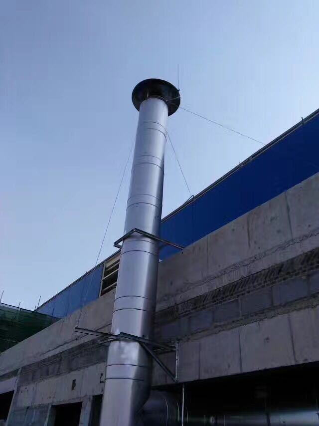 304不锈钢双层保温烟囱 锅炉烟囱 发电机烟囱厂家直销