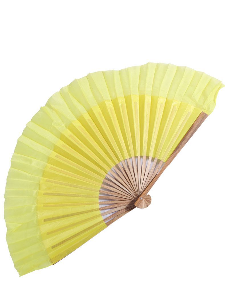 红舞鞋8寸绸扇舞蹈扇子跳舞道具广场舞扇民族舞扇秧歌双面90288