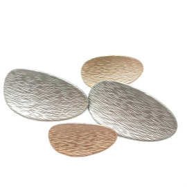 新款凹面纹路现货厂家直销大衣装饰扣 风衣纽扣 暗眼金属纽扣