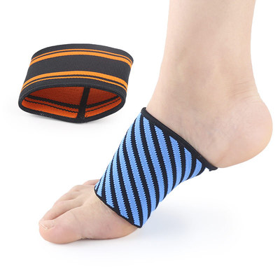 绷带脚套男女运动保暖羽毛球足球篮球包裹脚掌套护具 弹力护脚套