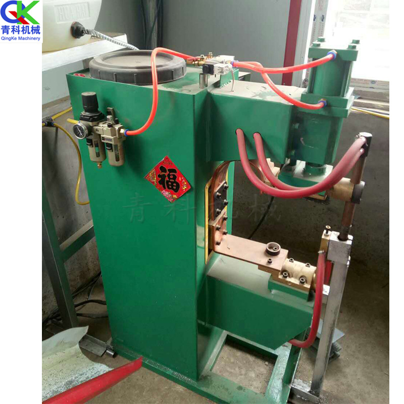 青科牌气动点焊机 铁丝对焊机 立式小型点凸焊机 对焊点焊机