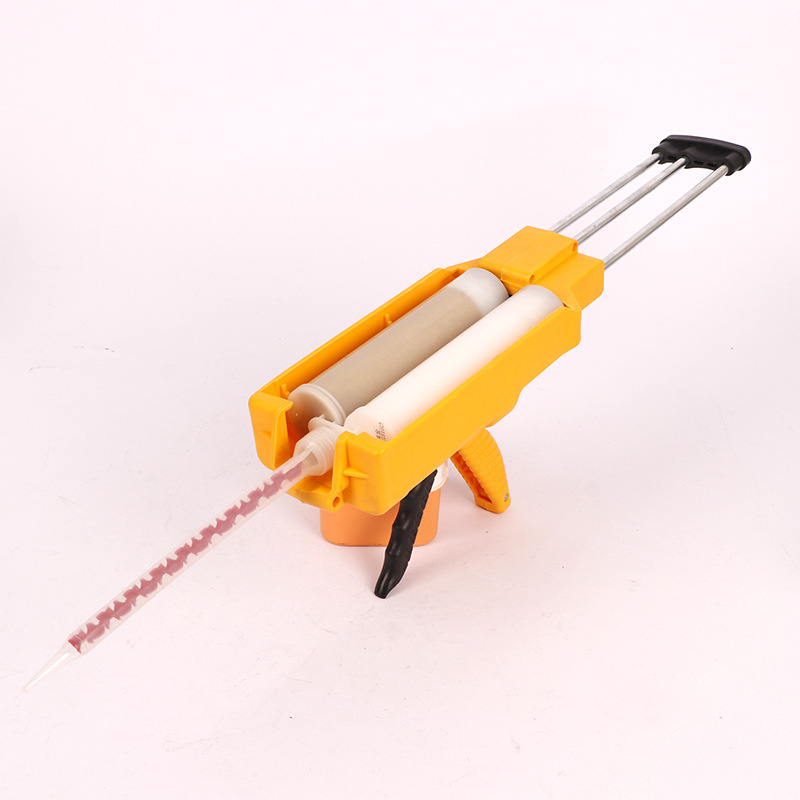 双管助力胶枪 喷涂手动双管美缝剂胶枪abs双组份胶枪瓷砖美缝工具