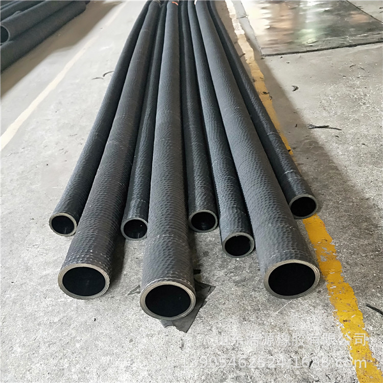 钢丝橡胶管负压管8寸优质农用输送埋吸管耐高压橡胶吸引胶管吸砂