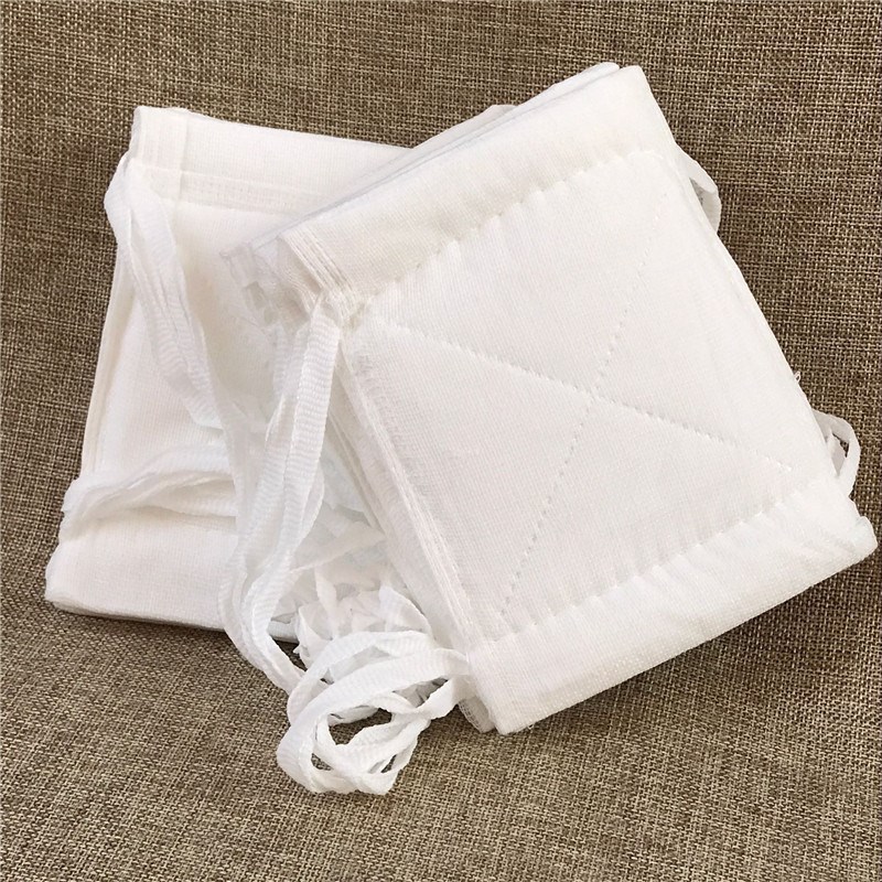 天虹牌纯棉纱布口罩12层系带式加厚防尘透气劳保工业防护口罩男女