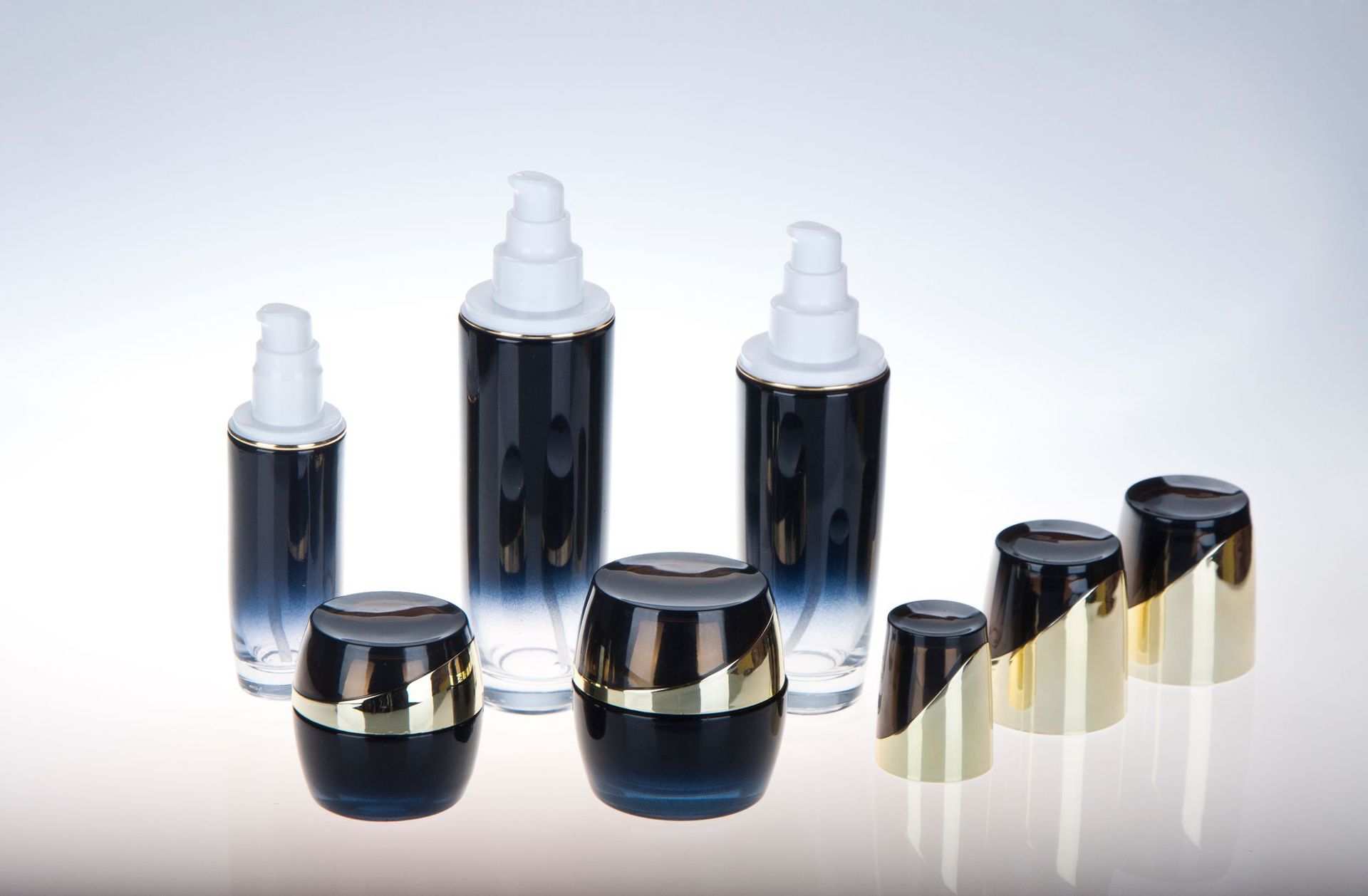 梯改希化妆品玻璃瓶精华液化妆品玻璃瓶分装瓶爽肤水膏霜瓶