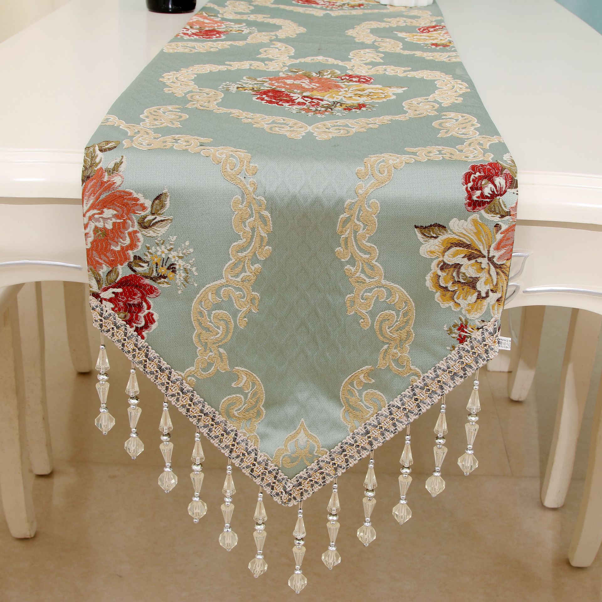 欧式时尚大气现代简约桌垫桌布床旗桌旗茶几布餐桌装饰长条布