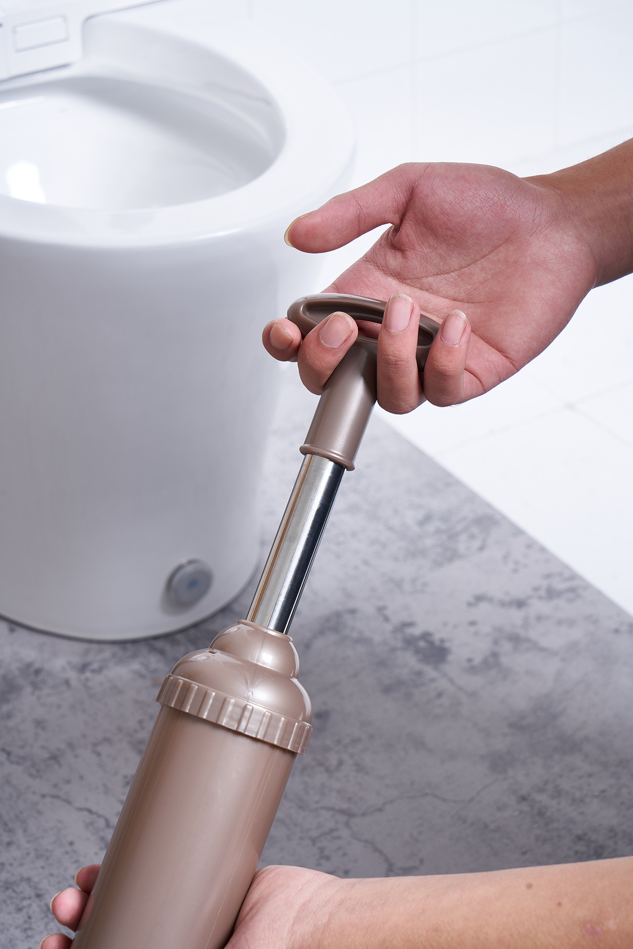 高压马桶疏通器工具一炮通管道疏通真空超强吸力厕所管道疏通