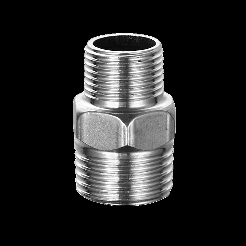 钢筋外丝 六角外丝 外螺纹接头水暖工艺品用 白外丝对丝水管接头