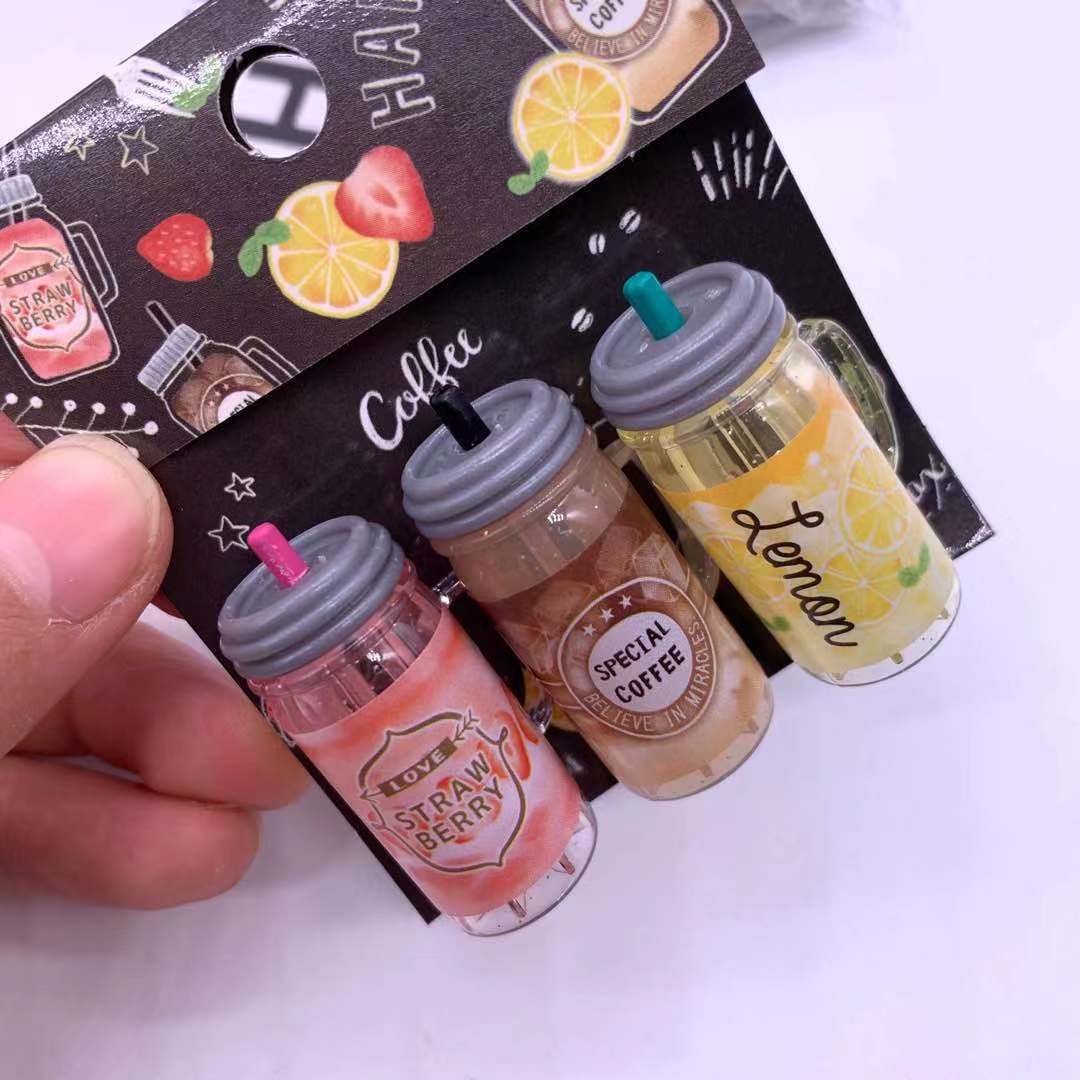 小学生铅笔帽保护套韩版奶茶杯笔帽果汁杯笔盖饮料瓶握笔延长器批