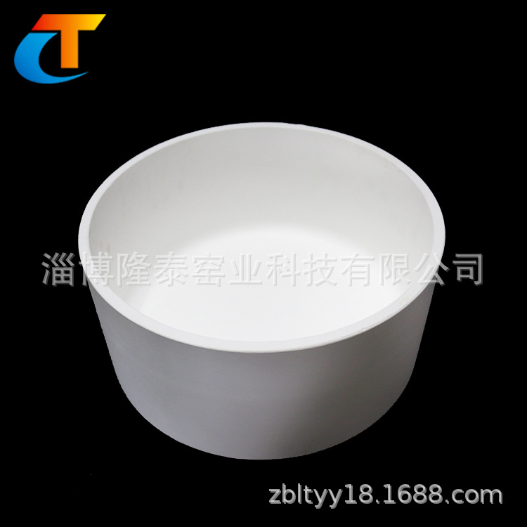 厂家生产批发特种玻璃耐高温熔融石英陶瓷坩埚匣钵