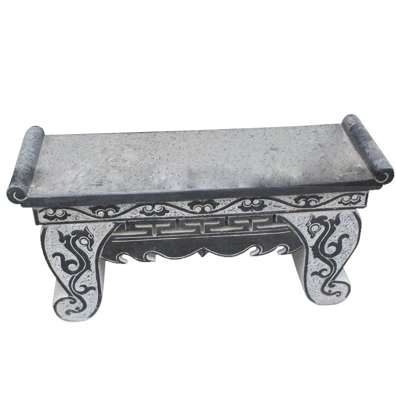 石雕供桌案台 仿古祭祀香案供台 烧香石桌