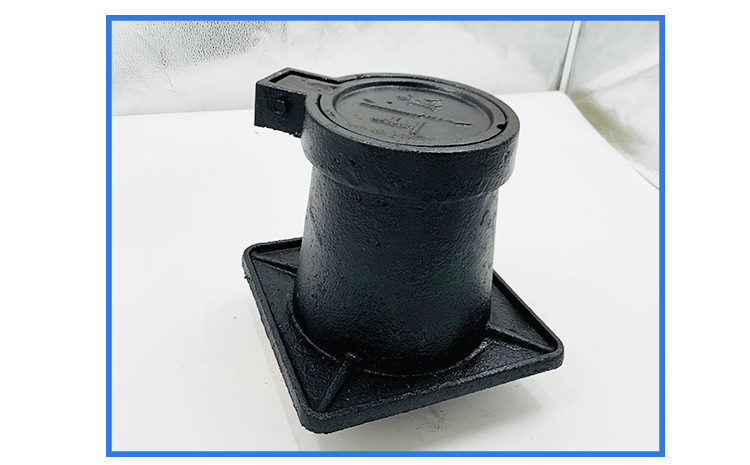 水表箱铸铁球墨井盖厂家直销 175阀门井表面箱铸铁地面控制箱定制