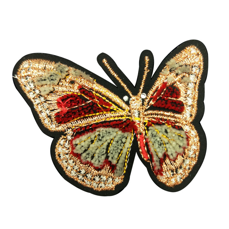 实体厂家生产裁片牙刷绣剌绣植绒剌绣牙刷绣植绒绣定制加工