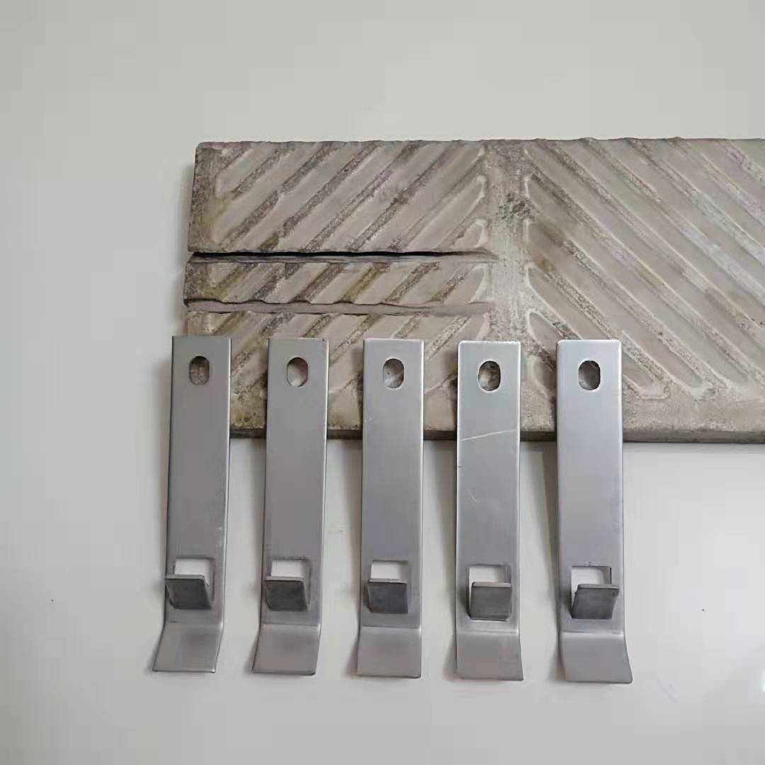 大件瓷砖挂钩厂家货源k型槽瓷砖挂钩大理石瓷砖不锈钢挂钩