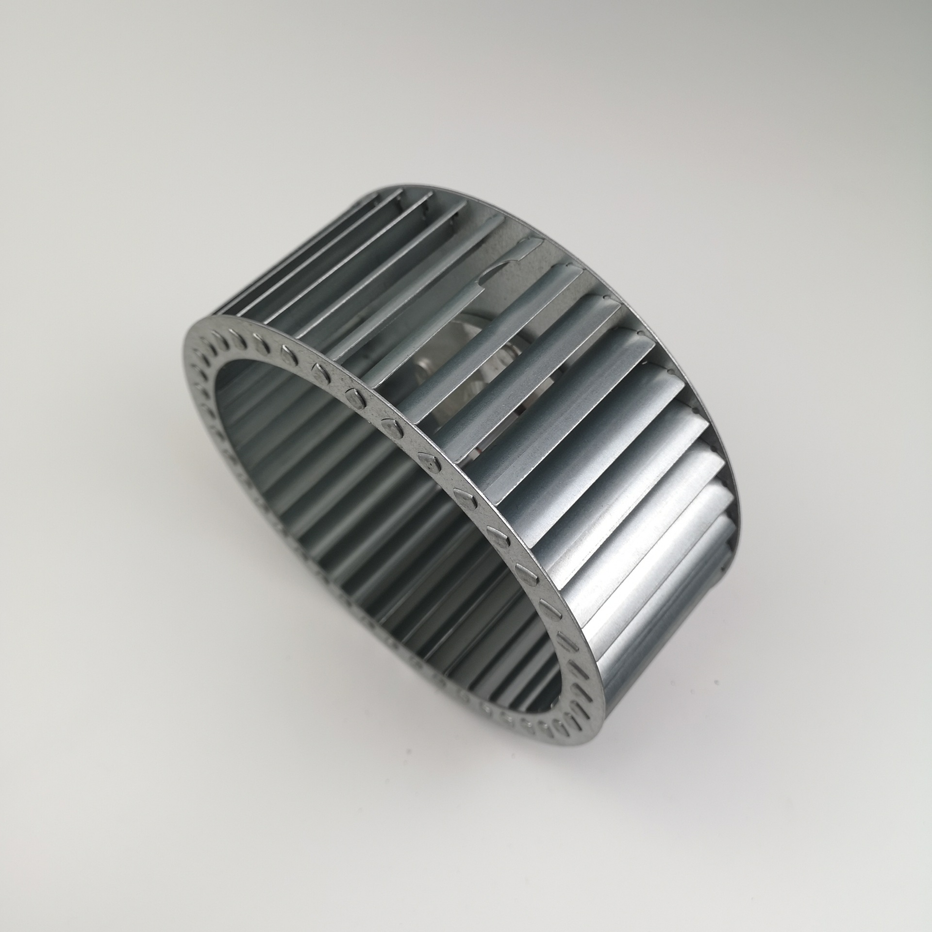 多翼式离心风机叶轮风轮风叶工业设备配件 镀锌板材质 外径180