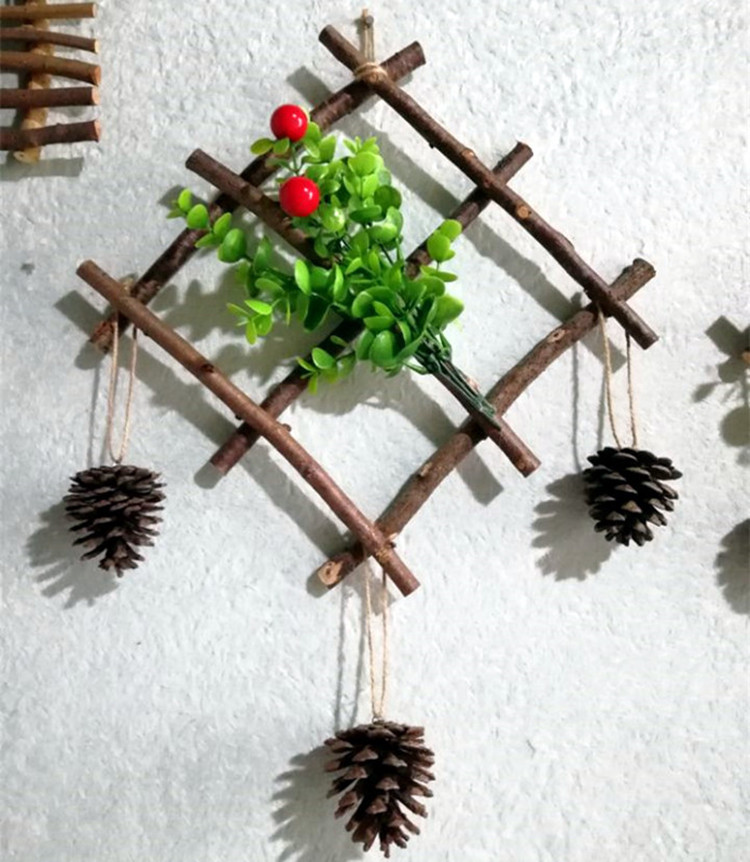 长树枝 小树枝 小木棒 幼儿园装饰材料 diy小木棍 长20cm 30cm