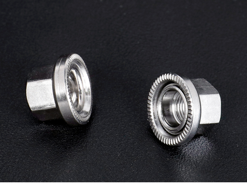 自行车配件m9花鼓螺母螺丝 后轴螺帽法兰前轮m10后轮螺丝防滑前轴