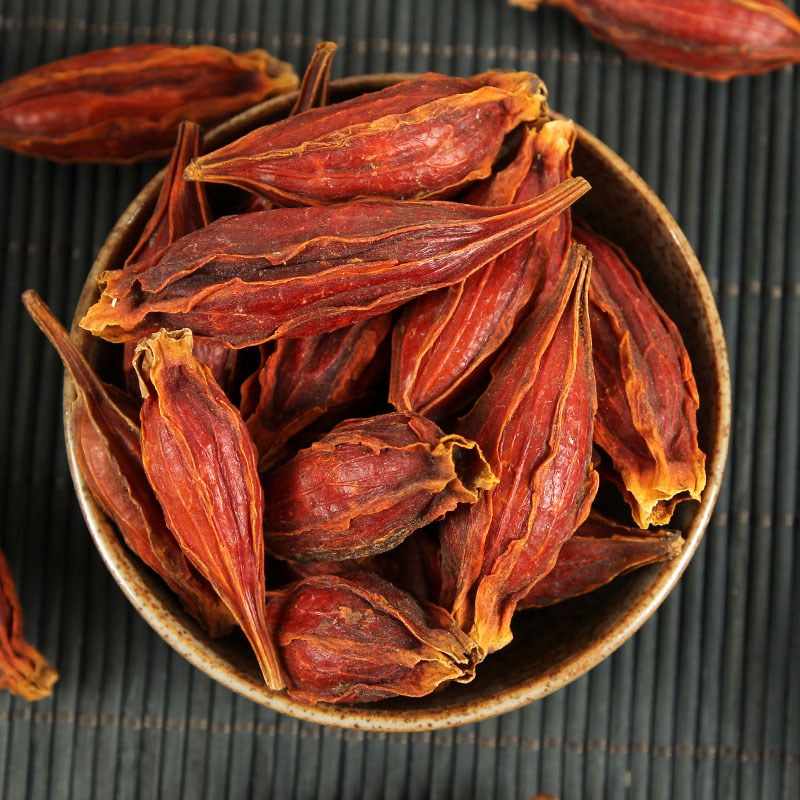 中药材新货栀子500克黄栀子枝子木丹栀子 免费磨粉包邮贴牌