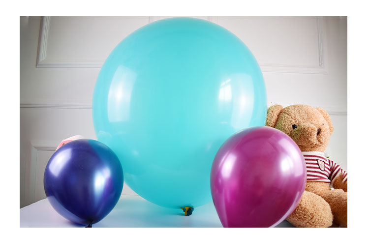 2020新款毕业派对36寸正圆椭圆乳胶气球 印刷logo广告气球