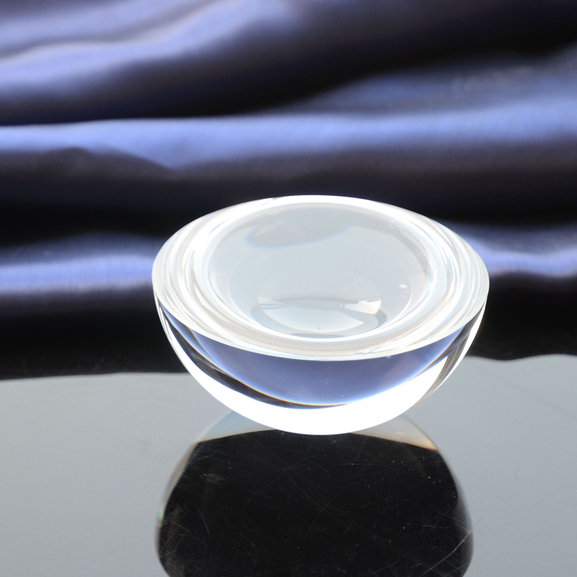 厂家直销水晶透明半球 k9优质材料 玻璃光学放大球