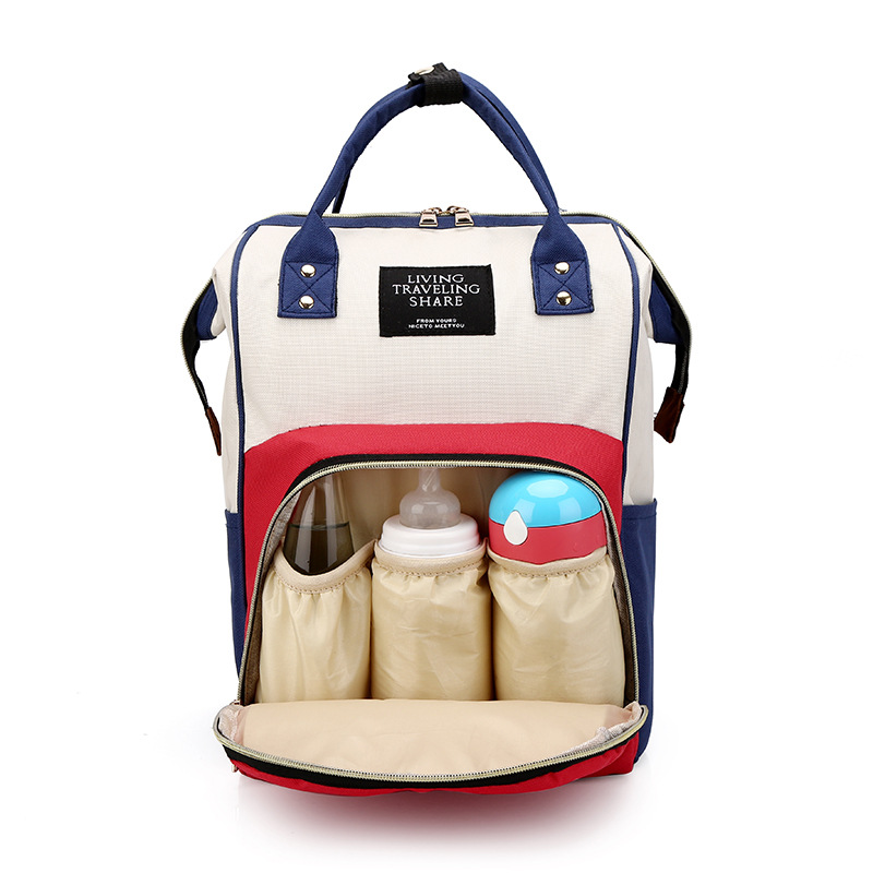 Mummy Bag New Large Capacity Fashion Backpack Baby Diaper Bag Waterproof Maternity Bottle Diaper Backpack Bag