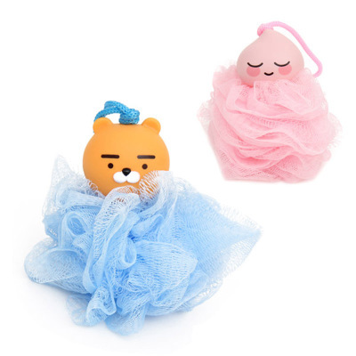 韩国采购 立房 儿童卡通沐浴球 宝宝浴花 洗澡球