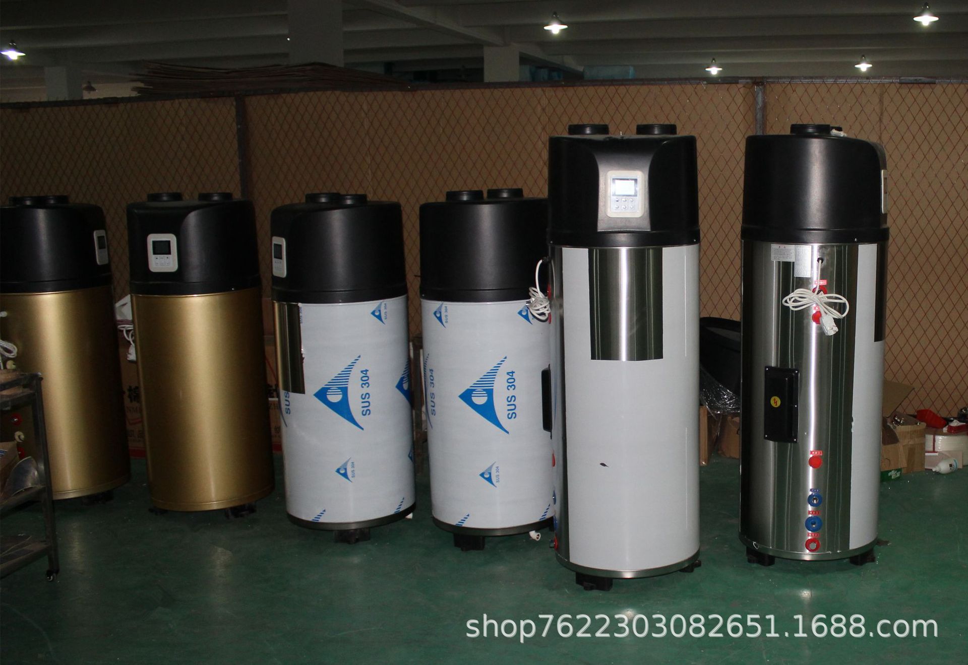 格/力家用空气能热水器分体式空气源热泵热水器250l电热水器500l