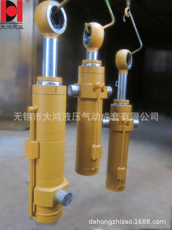 厂家定制 二级伸缩油缸 液压缸 单耳式液压油缸 江苏无锡 非标