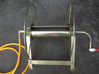 喷雾器打药胶管卷管器 农用 收管架 防缠绕 摇架动力打药机