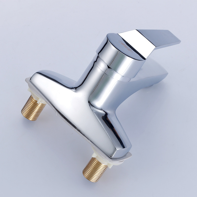 洁具卫浴批发雅思二联面盆水龙头混水冷热水龙头洗手盆龙头卫浴