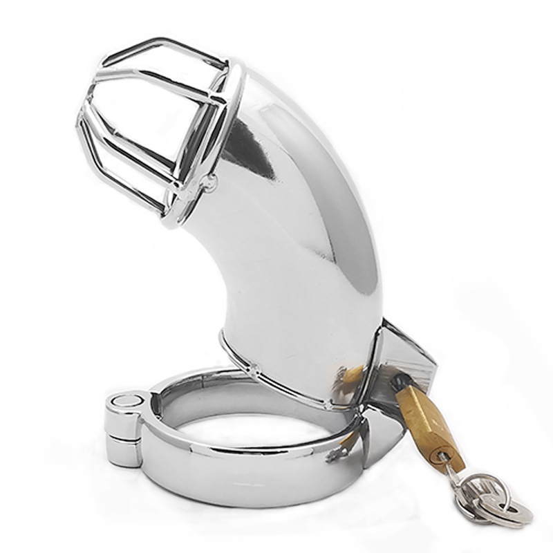 玩具情趣金属不锈钢cb男用贞操锁成人用品厂家直供