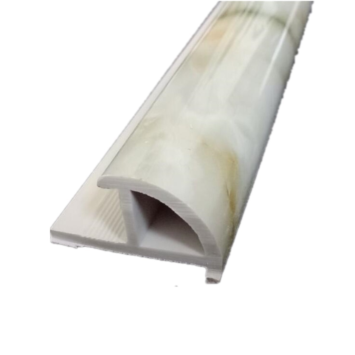 高分子石塑瓷砖压边条 pvc树脂阳角线 大理石花纹