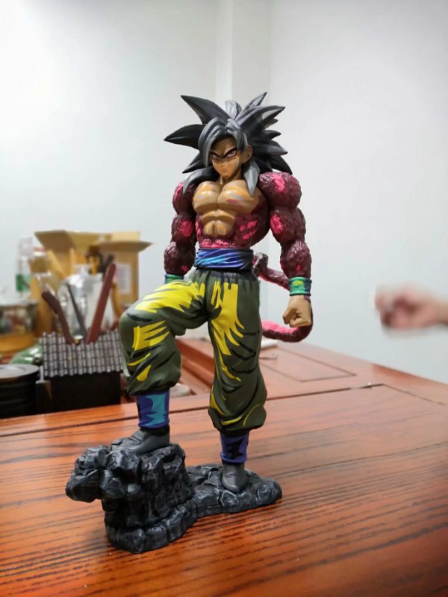 七龙珠漫画超四悟空 超级赛亚人 筋斗云孙悟空 限定版 盒装手办