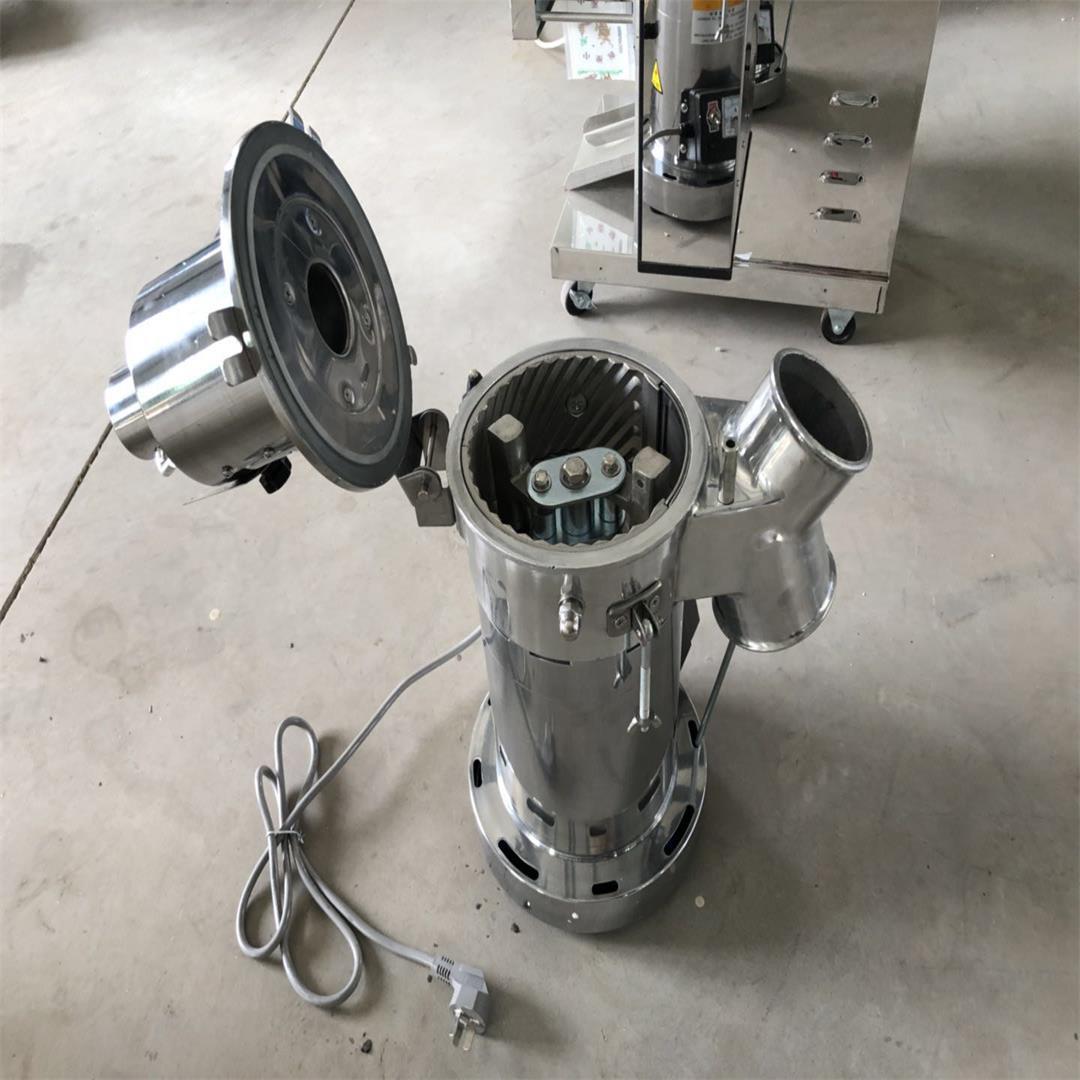 小型药材粉碎机 中药打粉机 小型中药磨粉机 连续投料粉碎机