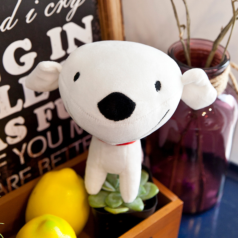 厂家直供京东狗公仔joy毛绒玩具批发订制供货年会活动赠品批发